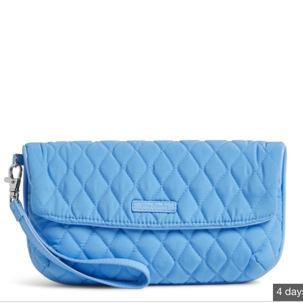 Folded Flap Wristlet